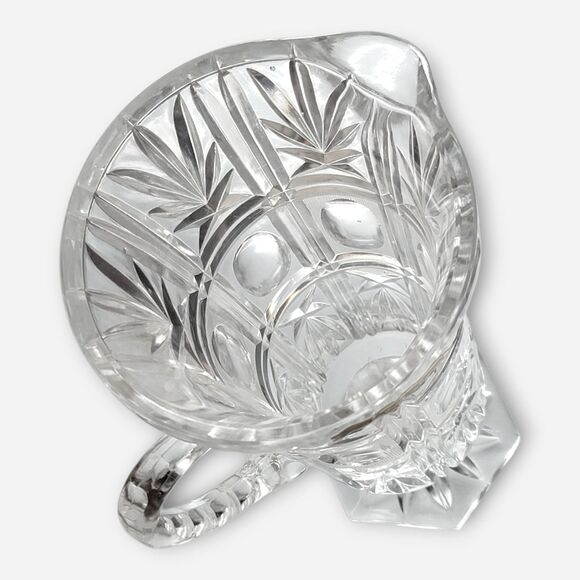 Genuine Over 24 Pbo Hand Cut Lead Crystal Made in Italy Large Pitcher 12 Inches - Picture 11 of 13